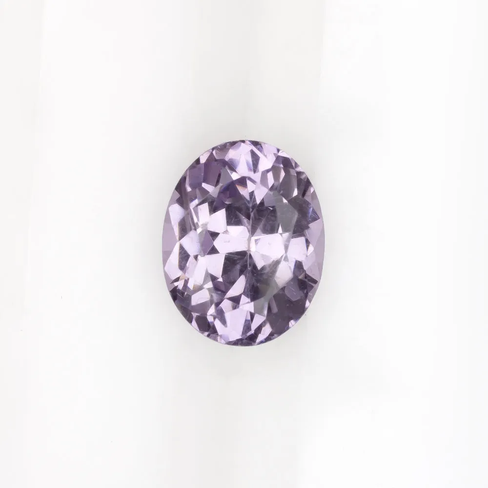 1.16ct OVAL SHAPE CUT PURPLE SPINEL NATURAL LOOSE EARTH MINED GEMSTONE LAVENDER