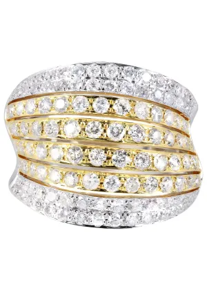 14K Ladies Diamond Cocktail Ring | 2.17 Carats | 8.87 Grams