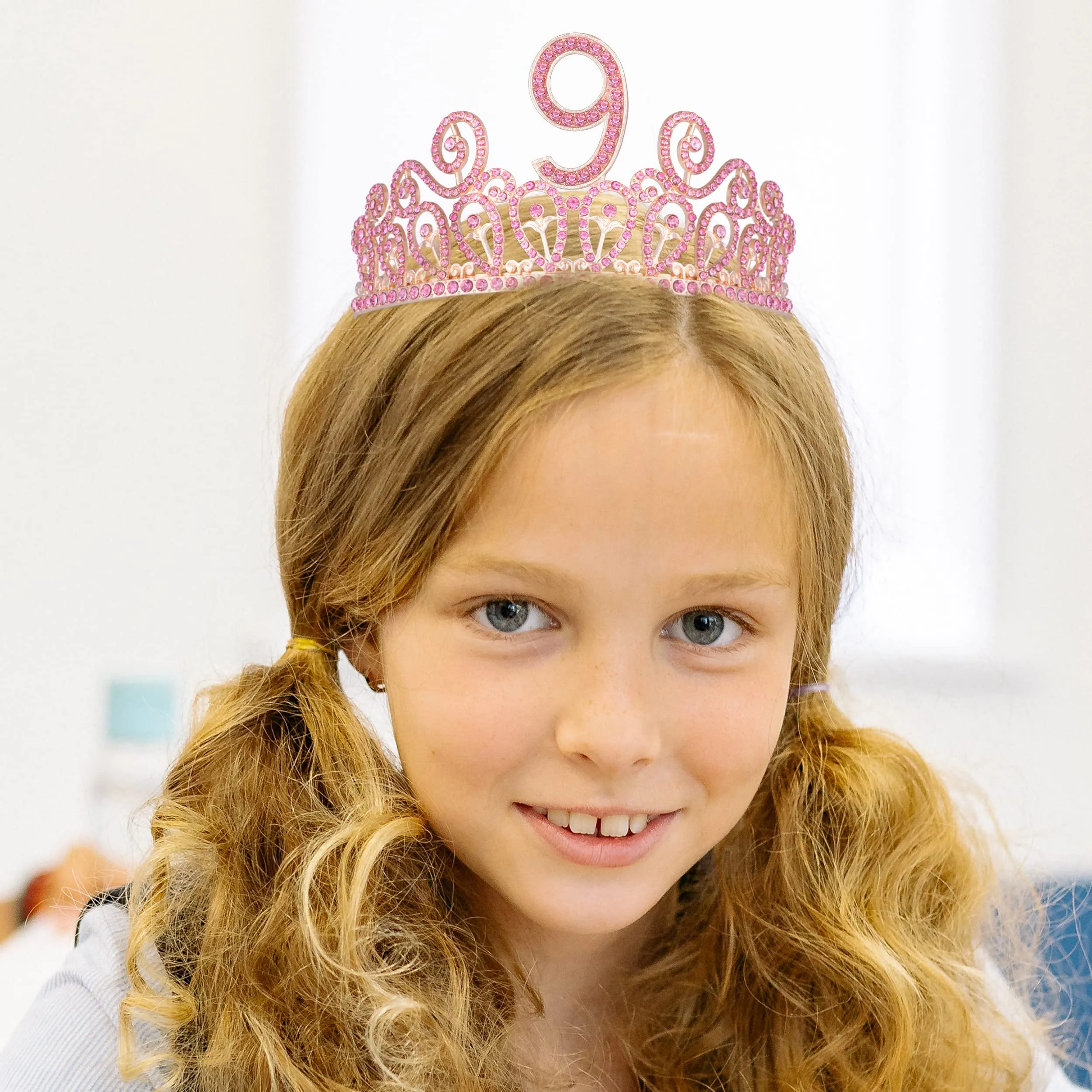 9th Birthday, 9th Birthday Gifts for Girls, 9th Birthday Tiara, 9th Birthday Tiara