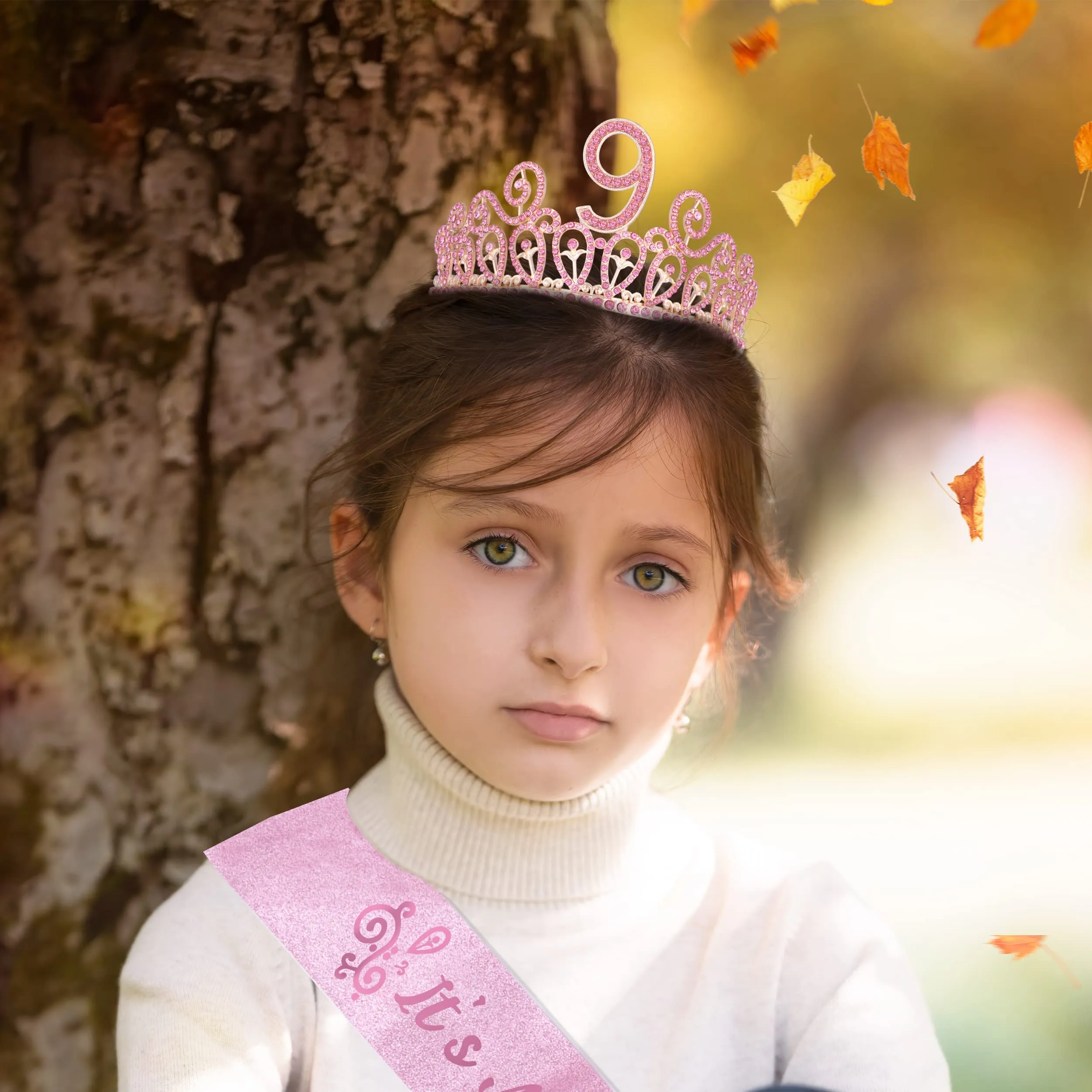 9th Birthday, 9th Birthday Gifts for Girls, 9th Birthday Tiara, 9th Birthday Tiara