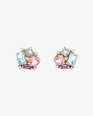 Amalfi Pastel Blossom Studs