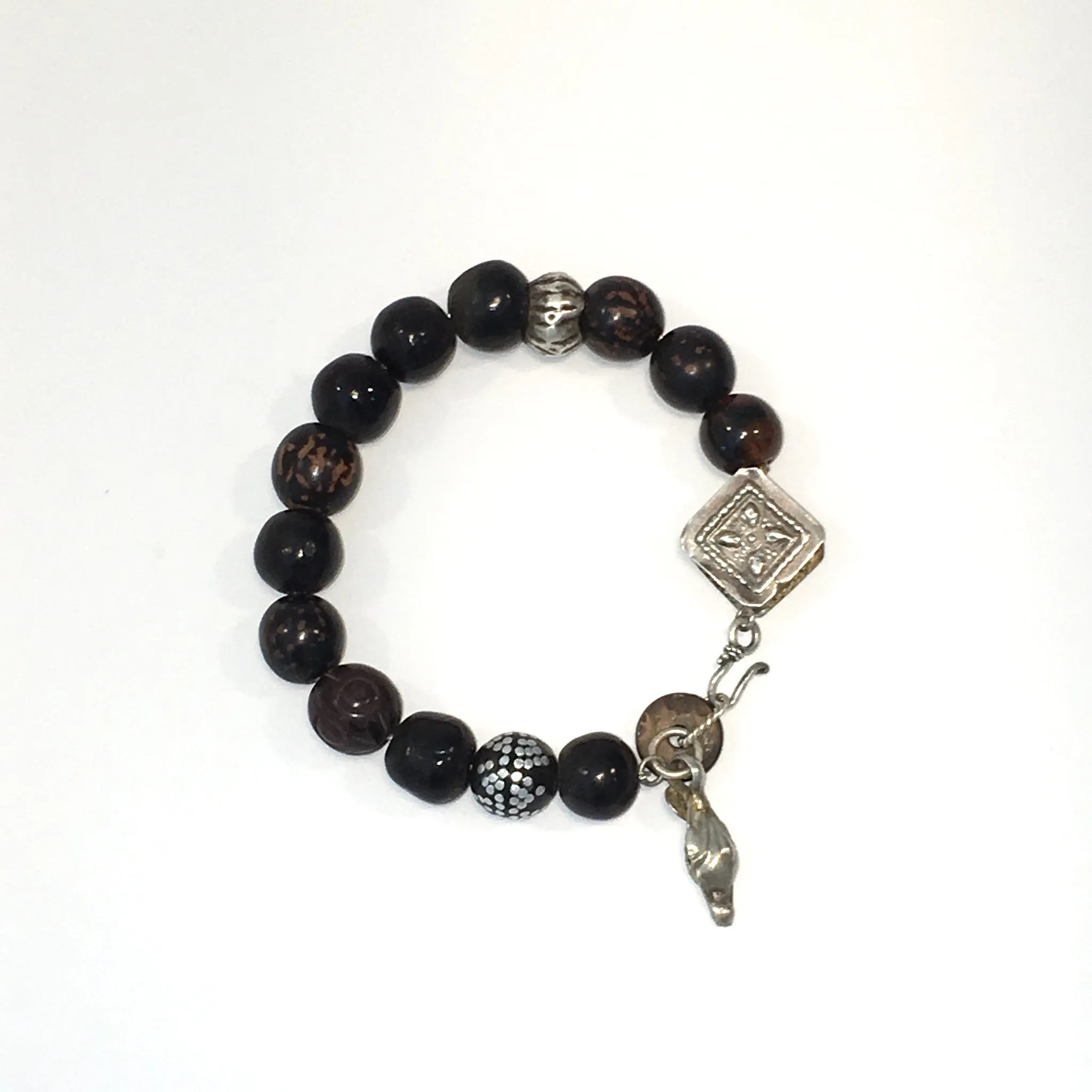 Antique Prayer Beads Bracelet