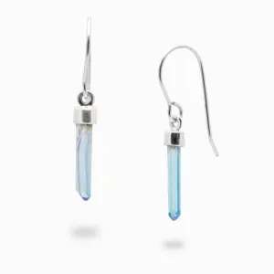 Aqua Aura Drop Earrings