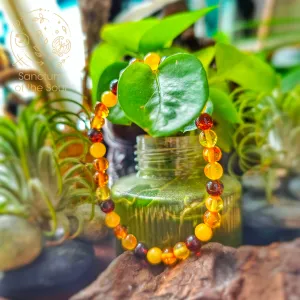 Baltic Amber Mixed Bracelet