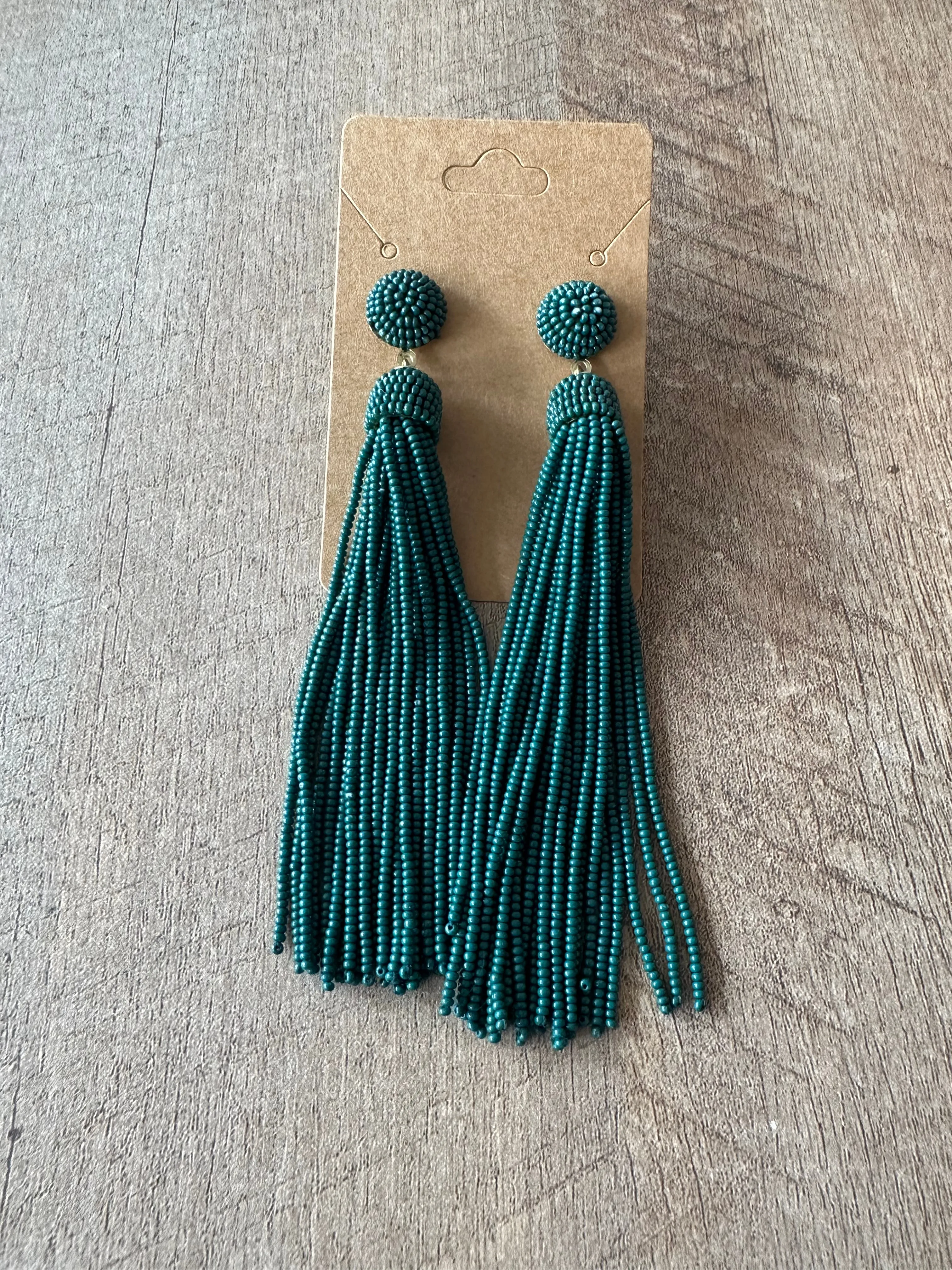 Beaded Dangle Earrings