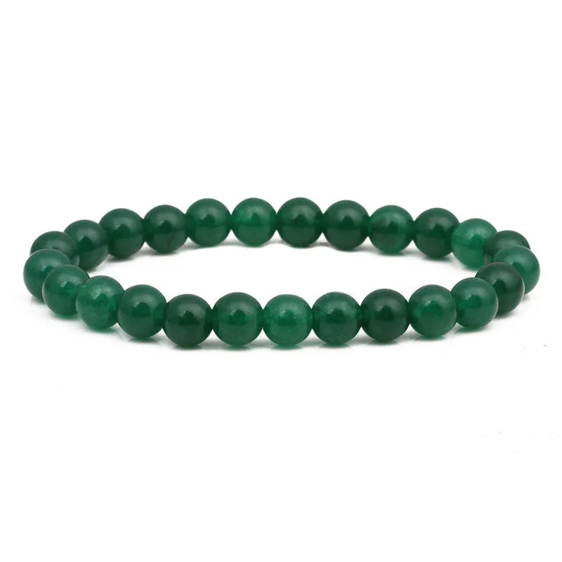 Bracelet en Jade verte de Birmanie