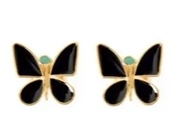 Butterfly Effect Black Earrings