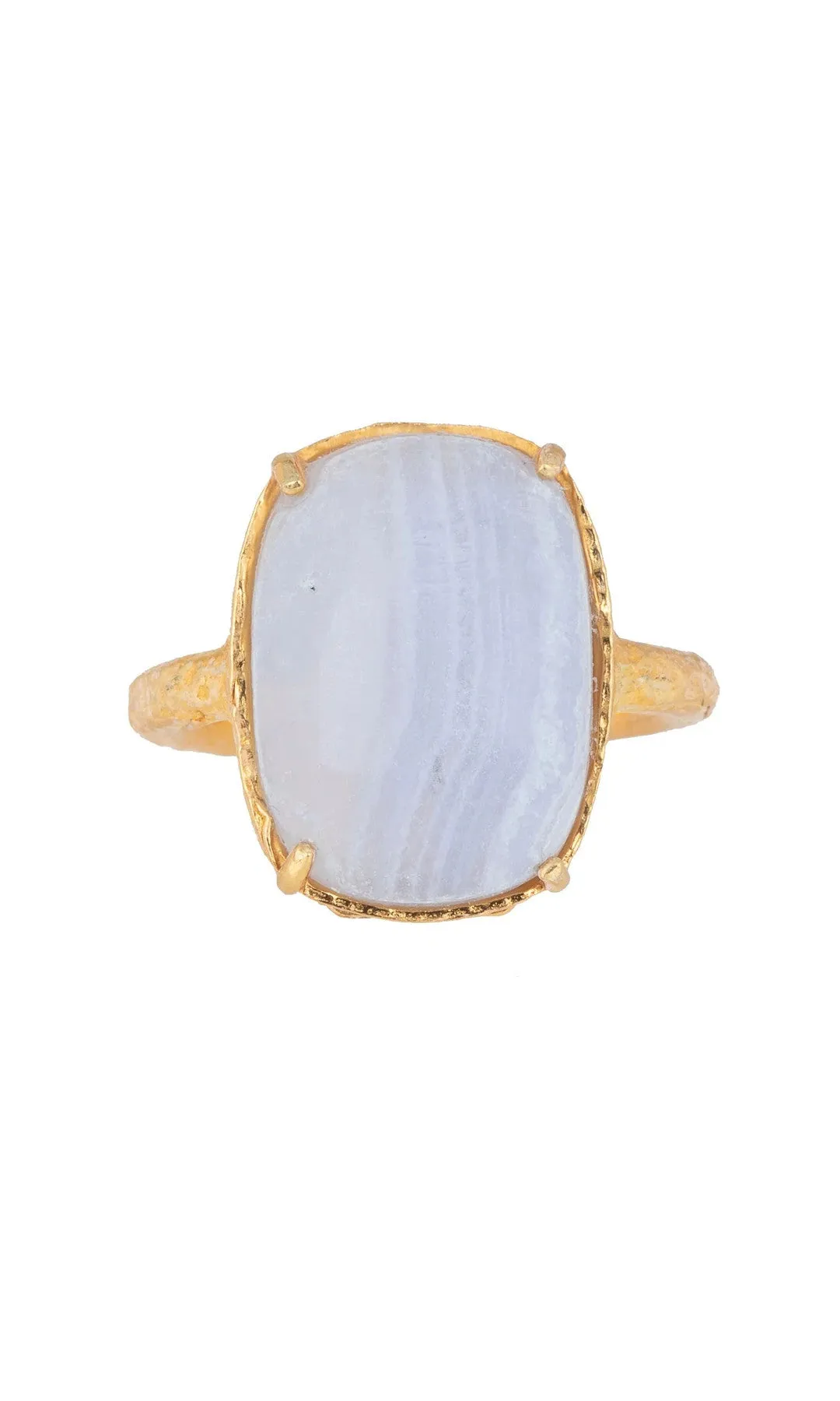 Christie Nicolaides Raffaella Ring - Blue Quartz