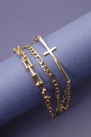 Cross bracelet