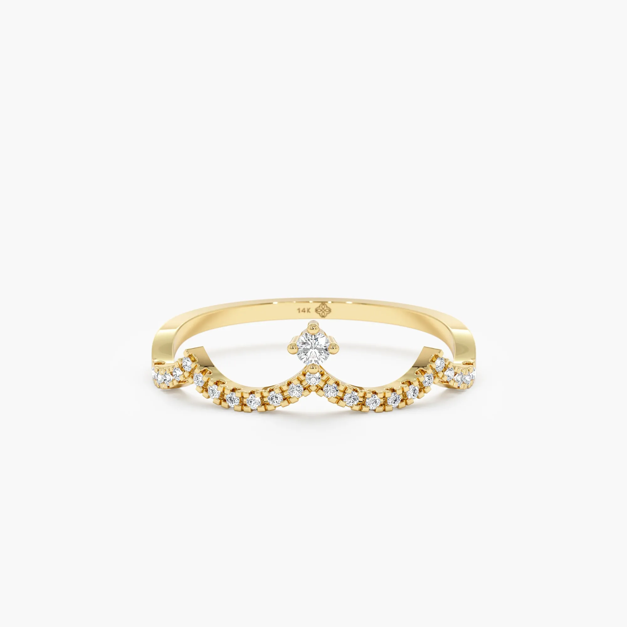 Diamond Crown Ring, Elizabeth