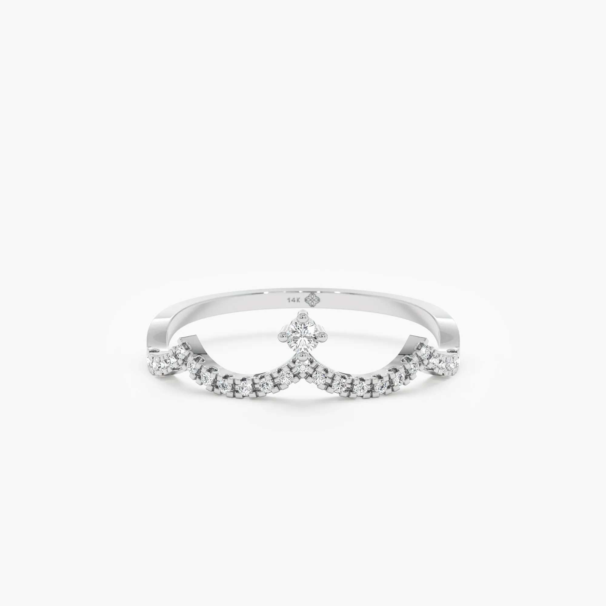 Diamond Crown Ring, Elizabeth