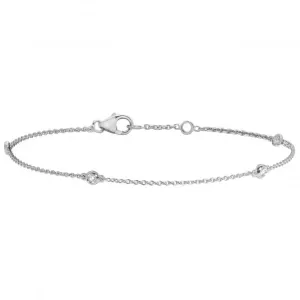 Diamond Jewellery 18ct White Gold Diamond Bracelet BDQ020W