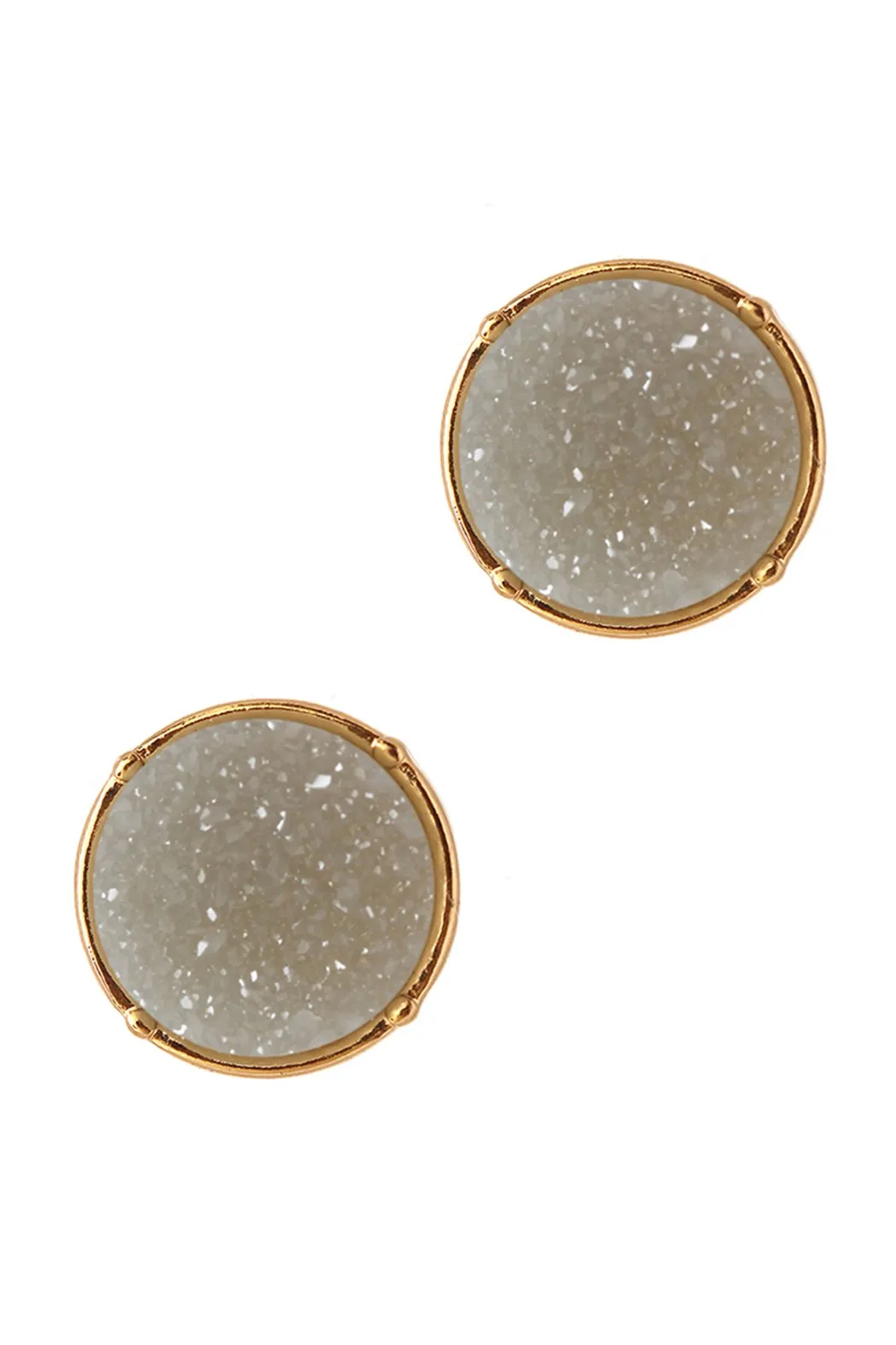 Fdruzy Round Post Earrings