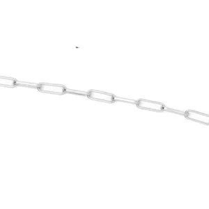 Fine Paperclip Chain Bracelet