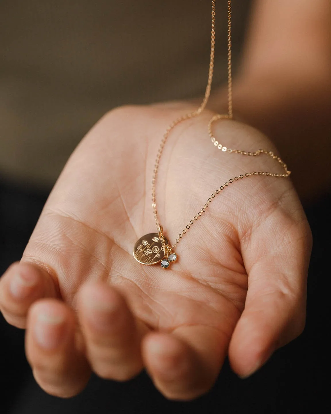 Flora Gemstone Necklace