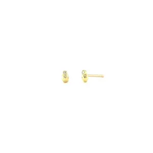 FUSE by Roset - Malorie Mini Bezel Set Studs - White Topaz