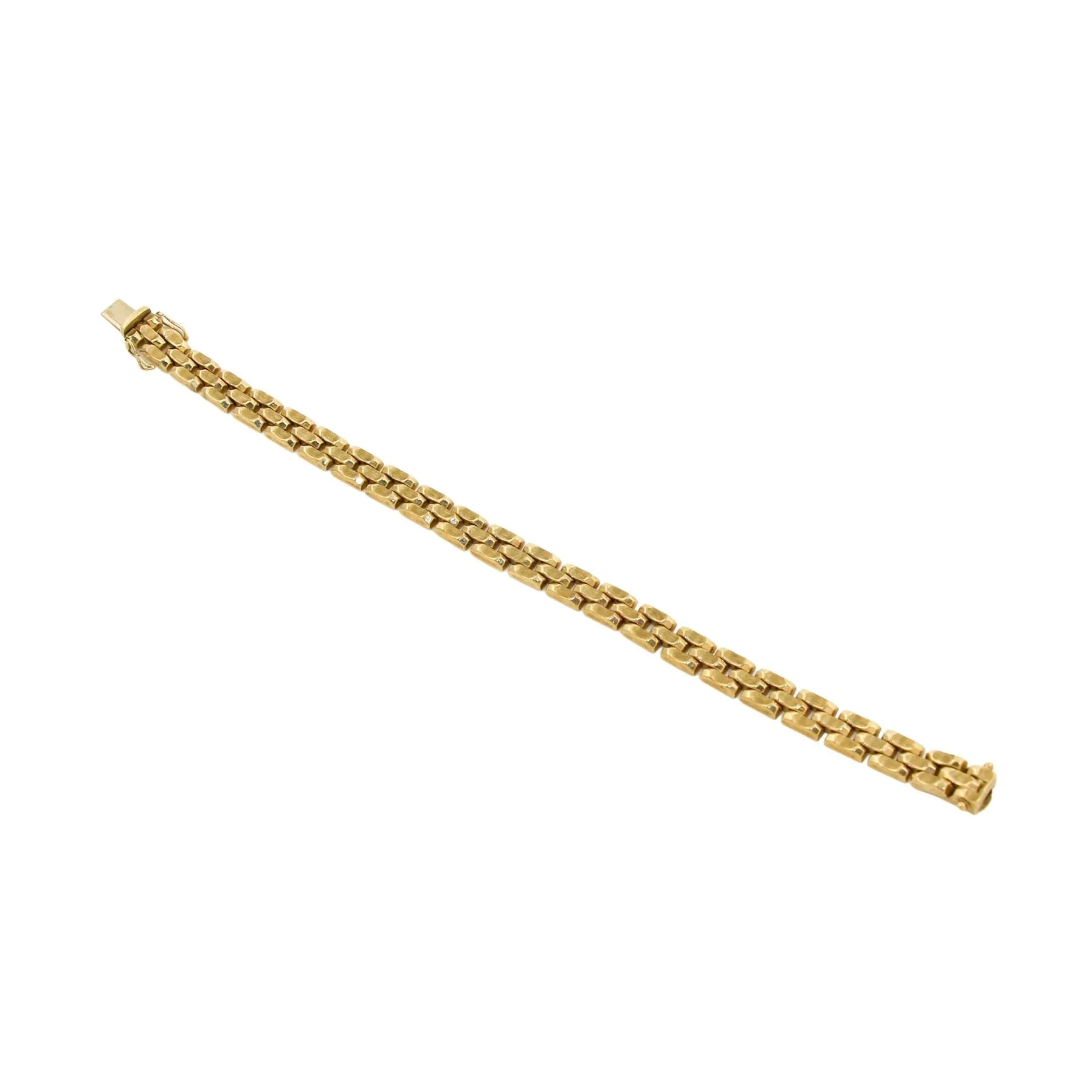 Gold Chainmail link Bracelet