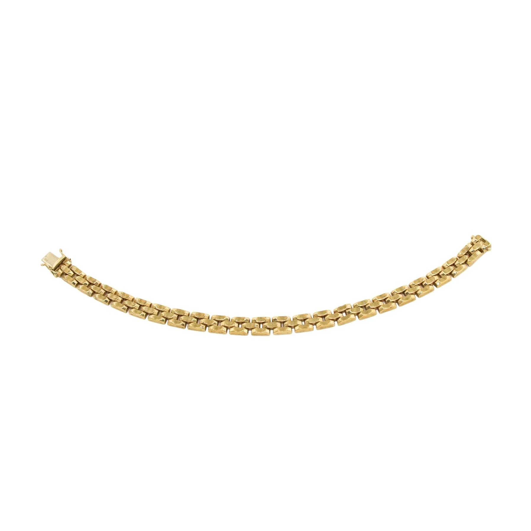 Gold Chainmail link Bracelet