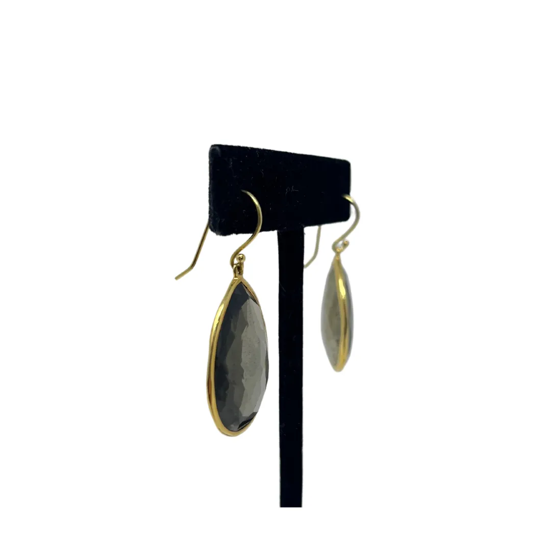 Ippolita Rock Candy 18k Gold and Smoky Quartz Drop Earrings