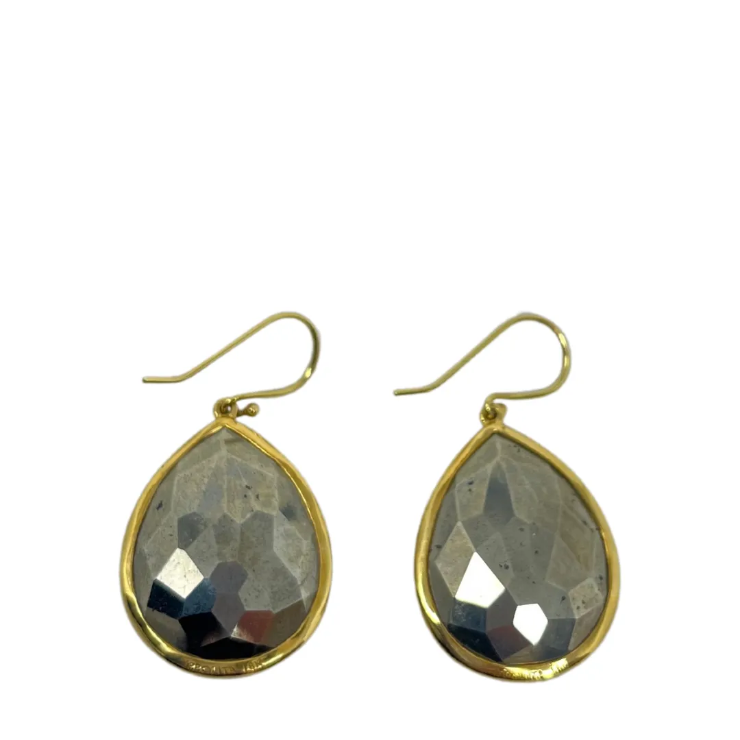 Ippolita Rock Candy 18k Gold and Smoky Quartz Drop Earrings