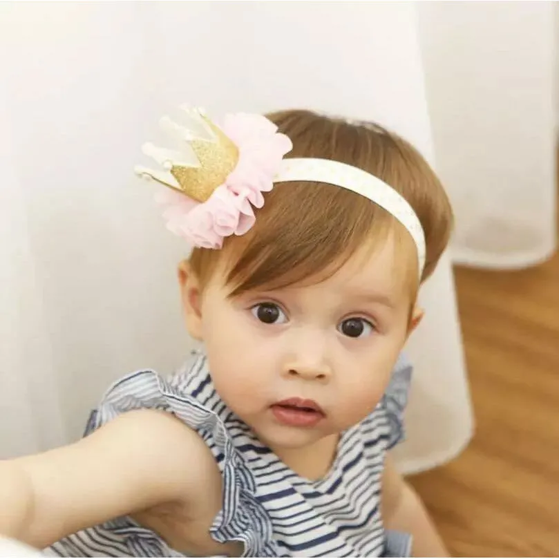 Jayden Flower Tiara Headband