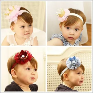 Jayden Flower Tiara Headband