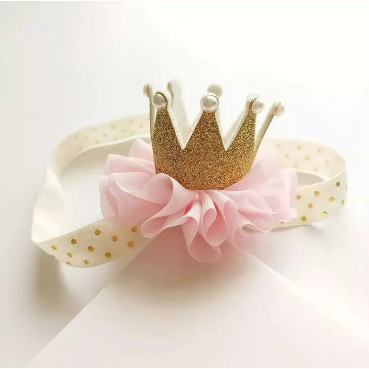 Jayden Flower Tiara Headband