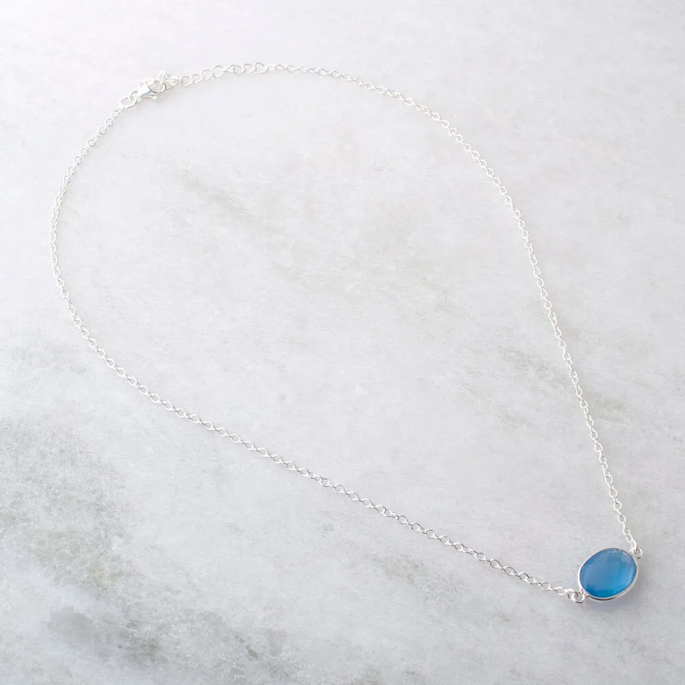 Katie, Blue Chalcedony