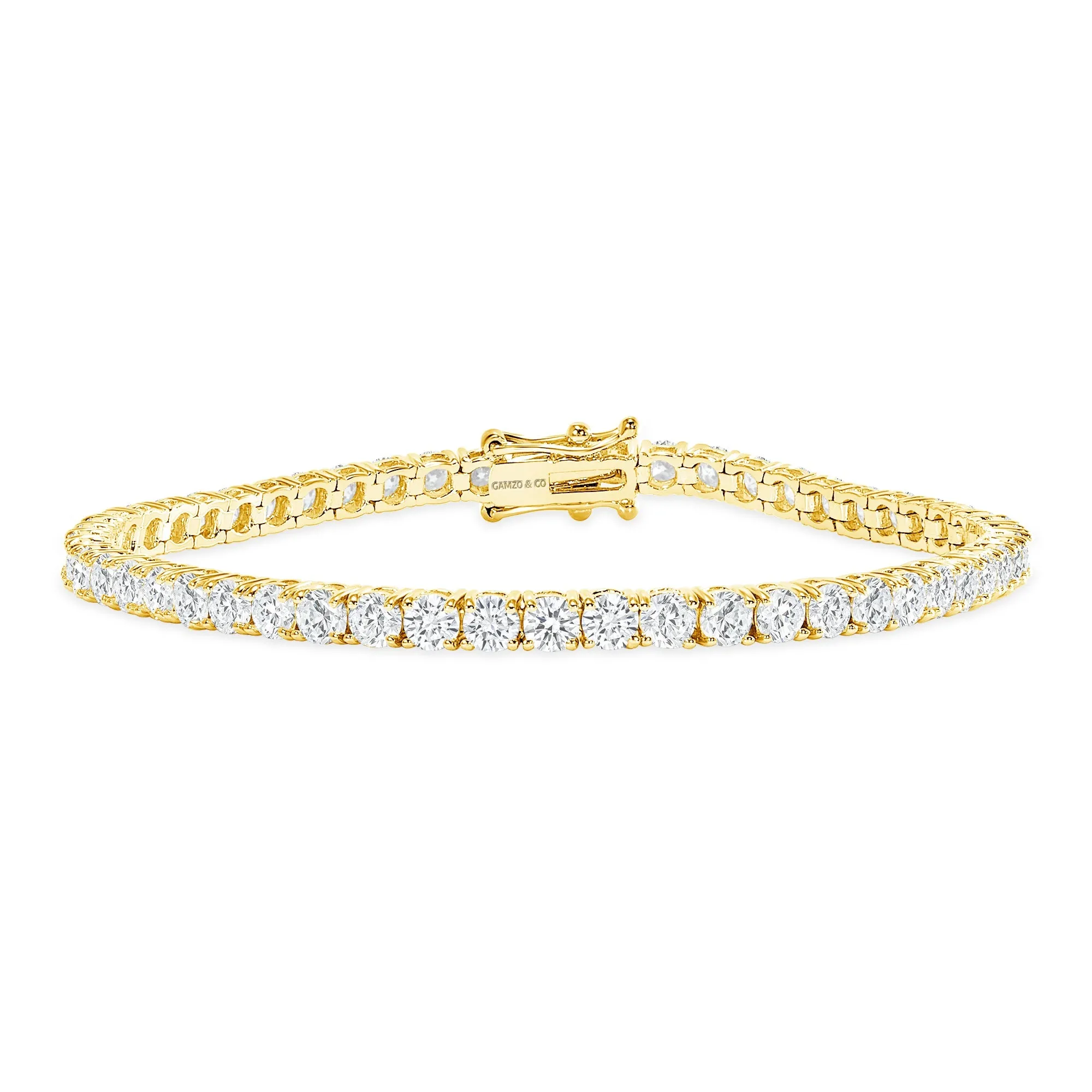 Lab Grown Diamond Tennis Bracelet - Classic Round Cut