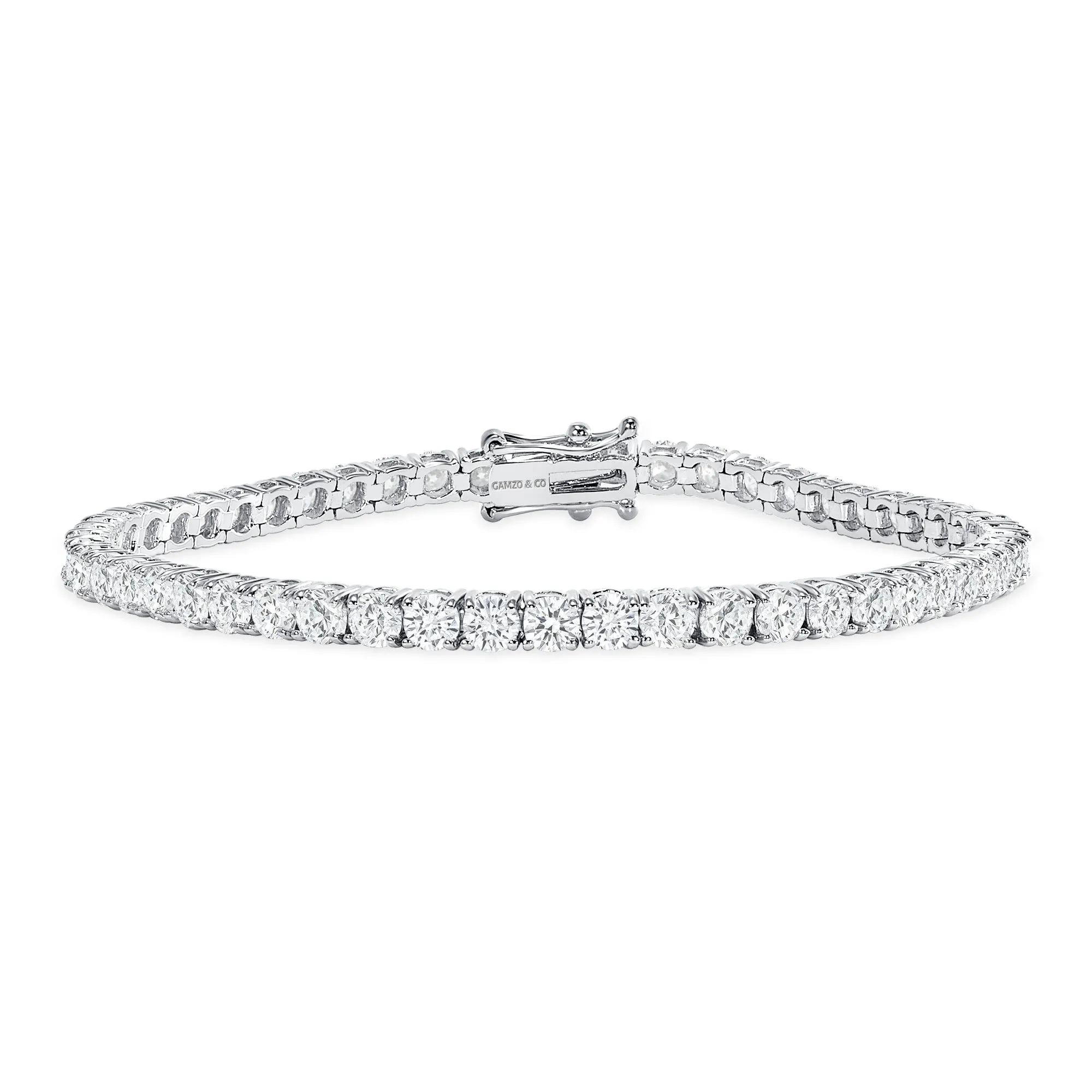 Lab Grown Diamond Tennis Bracelet - Classic Round Cut