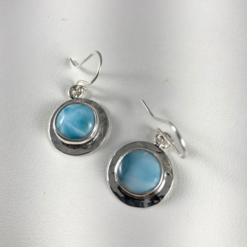 Larimar & Sterling Silver Pendant