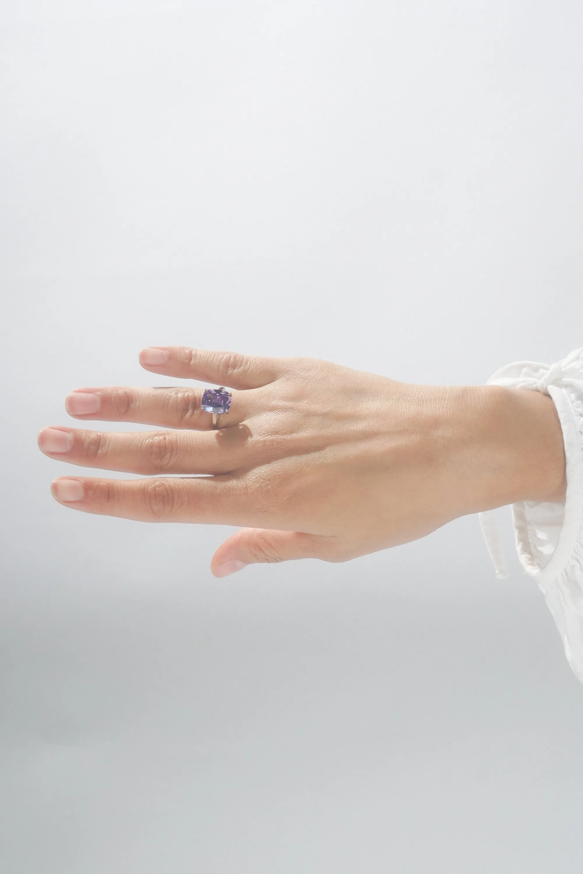 Lavender Haze Cocktail Ring