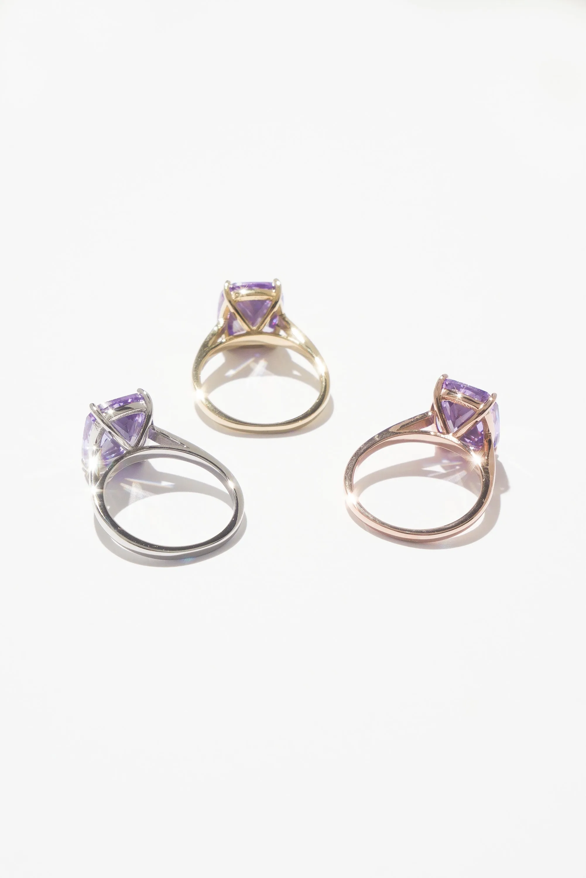 Lavender Haze Cocktail Ring