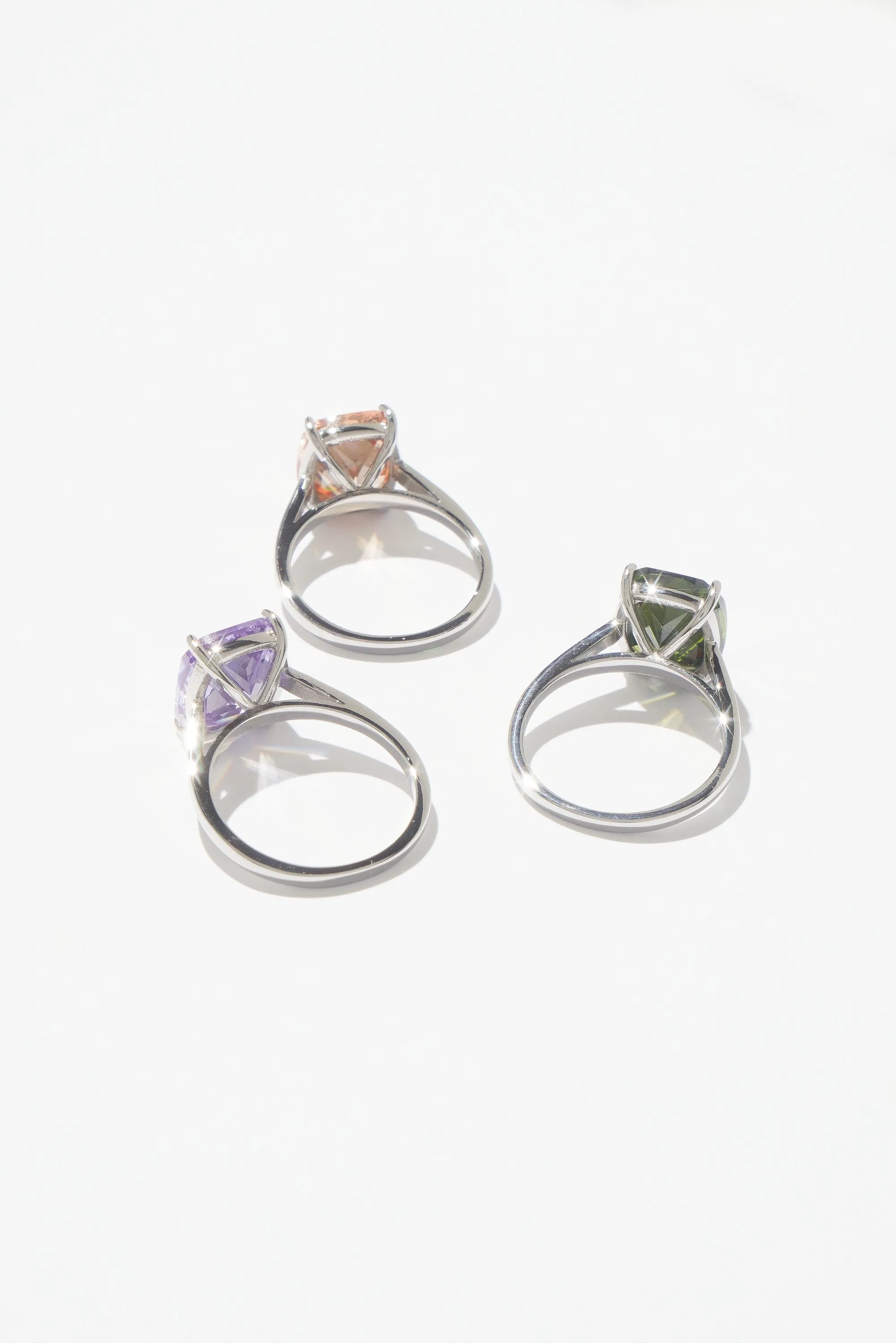 Lavender Haze Cocktail Ring