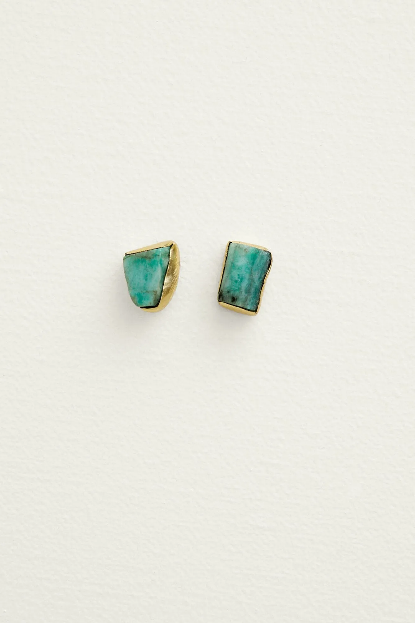 Leslie Francesca Raw Crystal Studs