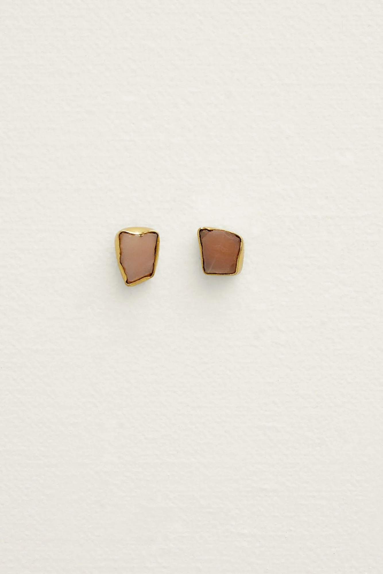 Leslie Francesca Raw Crystal Studs