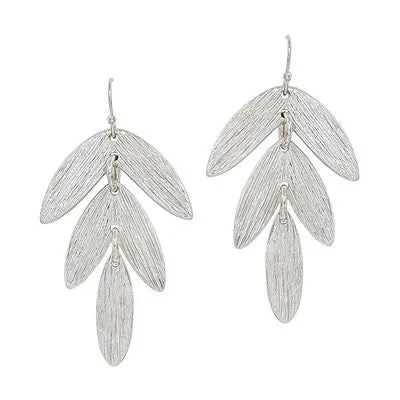 Meghan Browne Web Earring - Silver