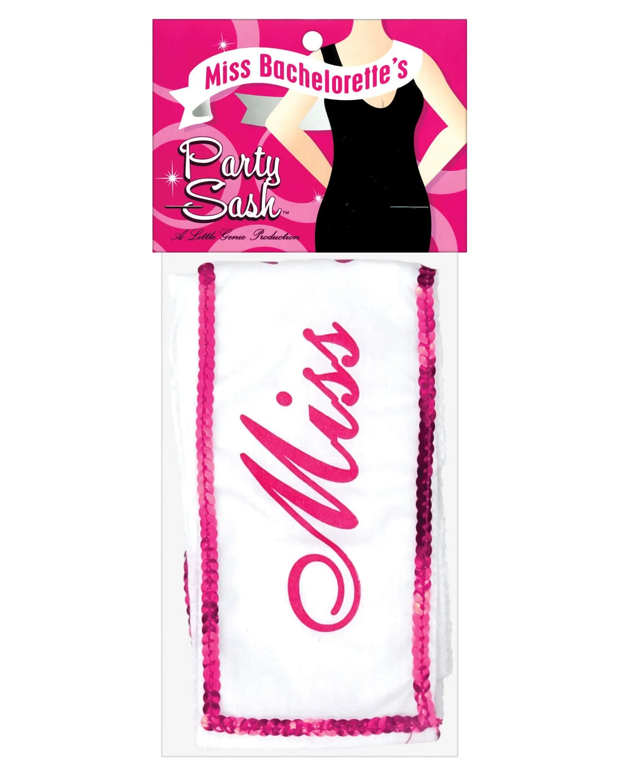 Miss Bachelorette Sash - Pink