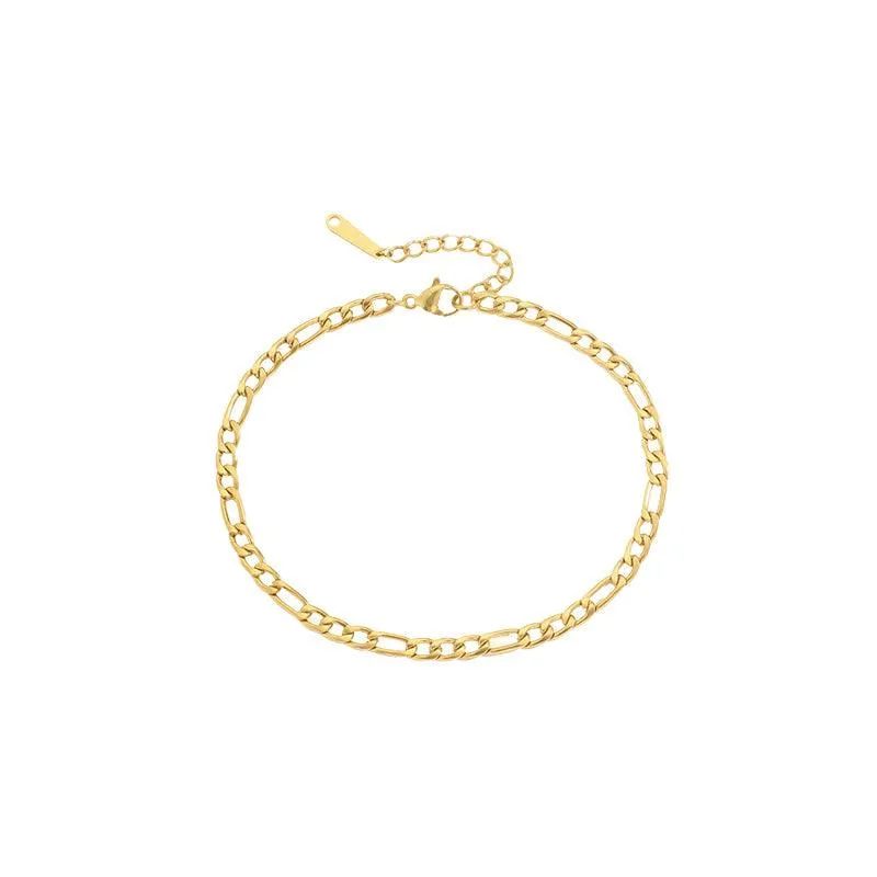 Paros Cuban Chain Link Anklet