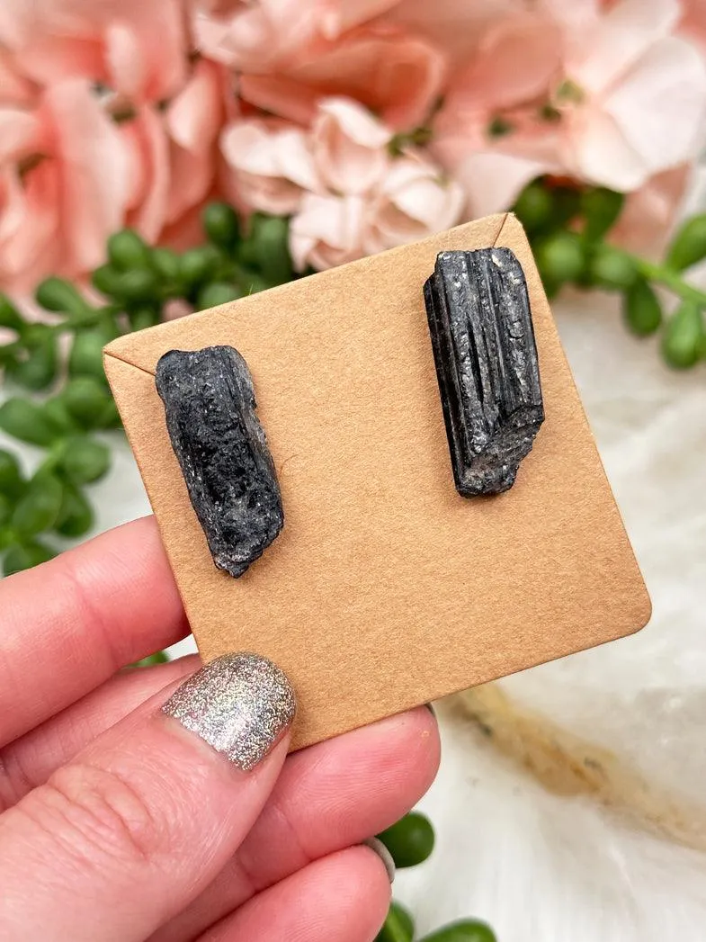 Raw Stone Earrings