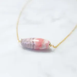 Rhodochrosite Necklace / Gemstone