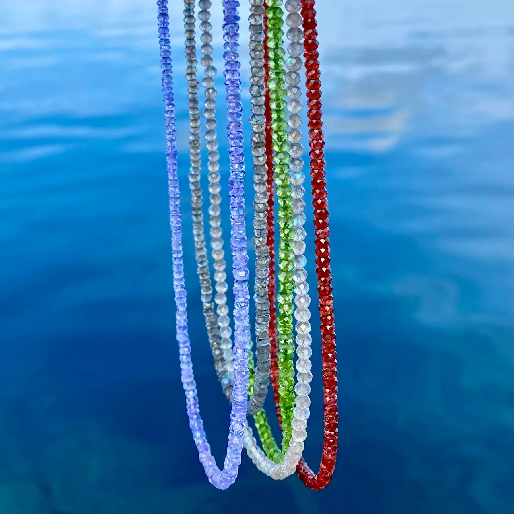 Small Tanzanite Strand