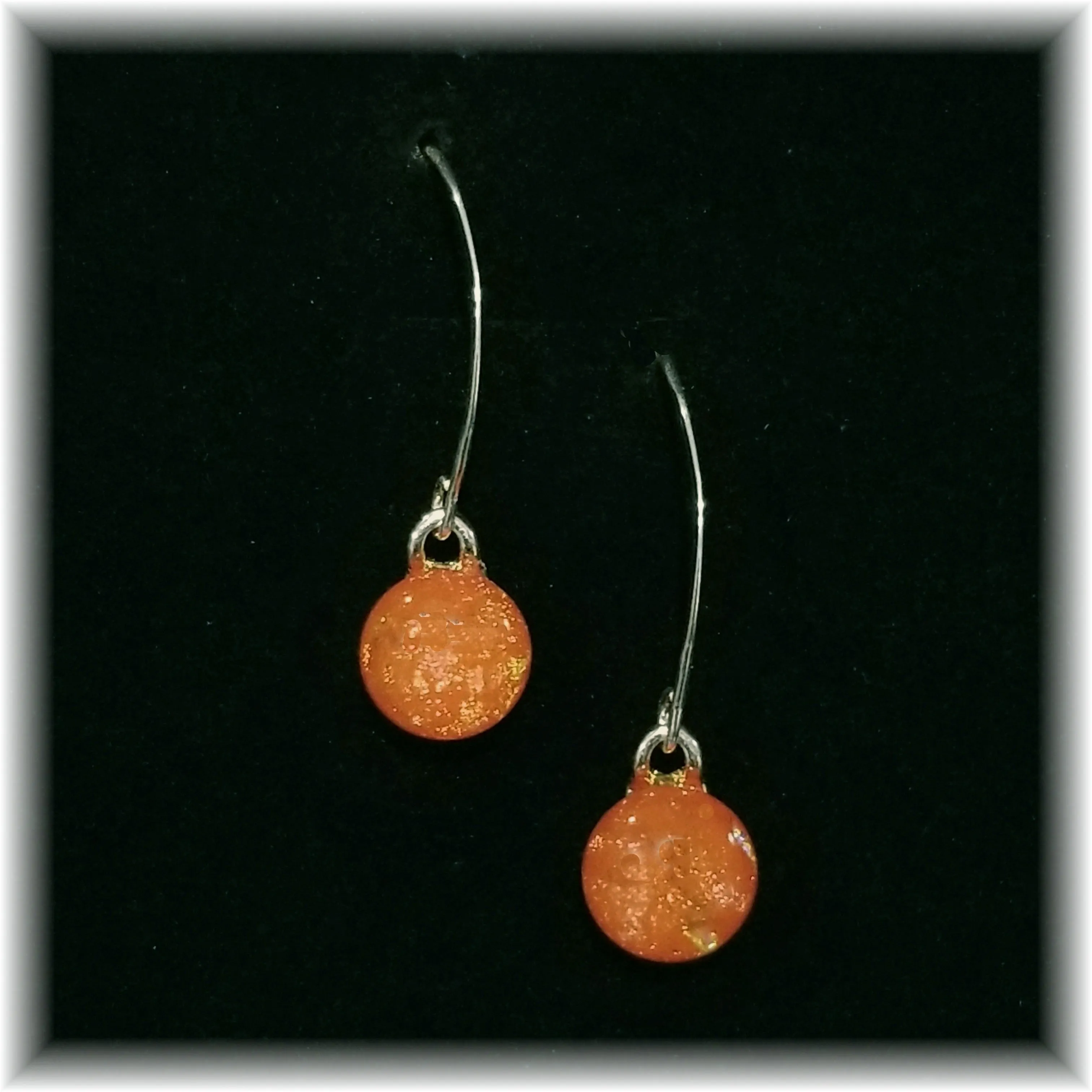 Sterling Dangles - Orange