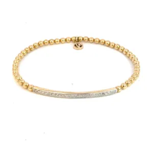 Stirata Diamond Bar Bracelet