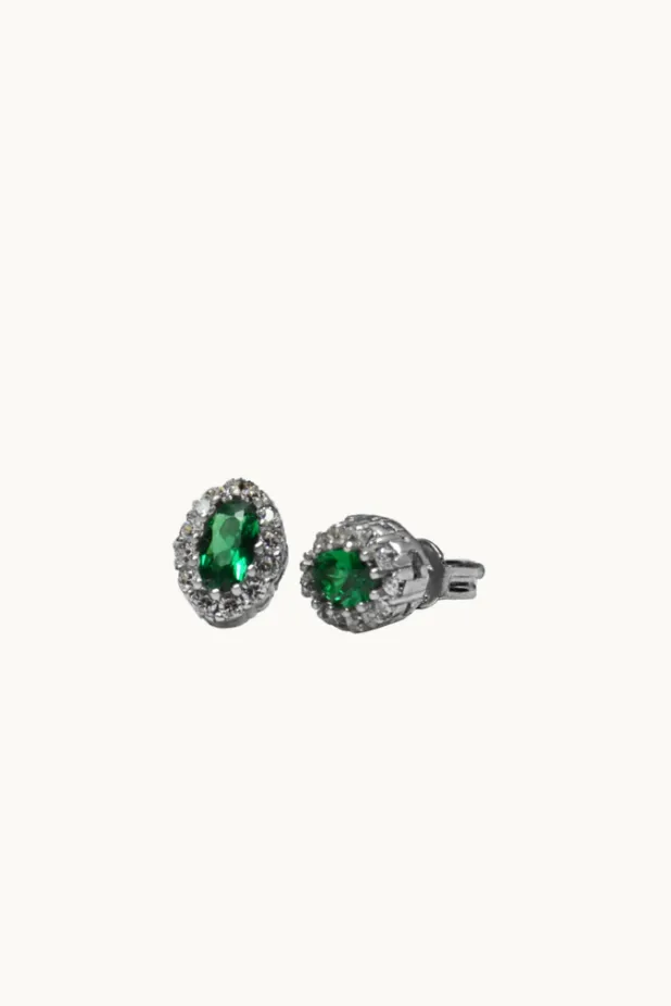 The Mes Me Rize Emerald Green Earrings