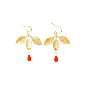 Three leaf Dangle Earrings