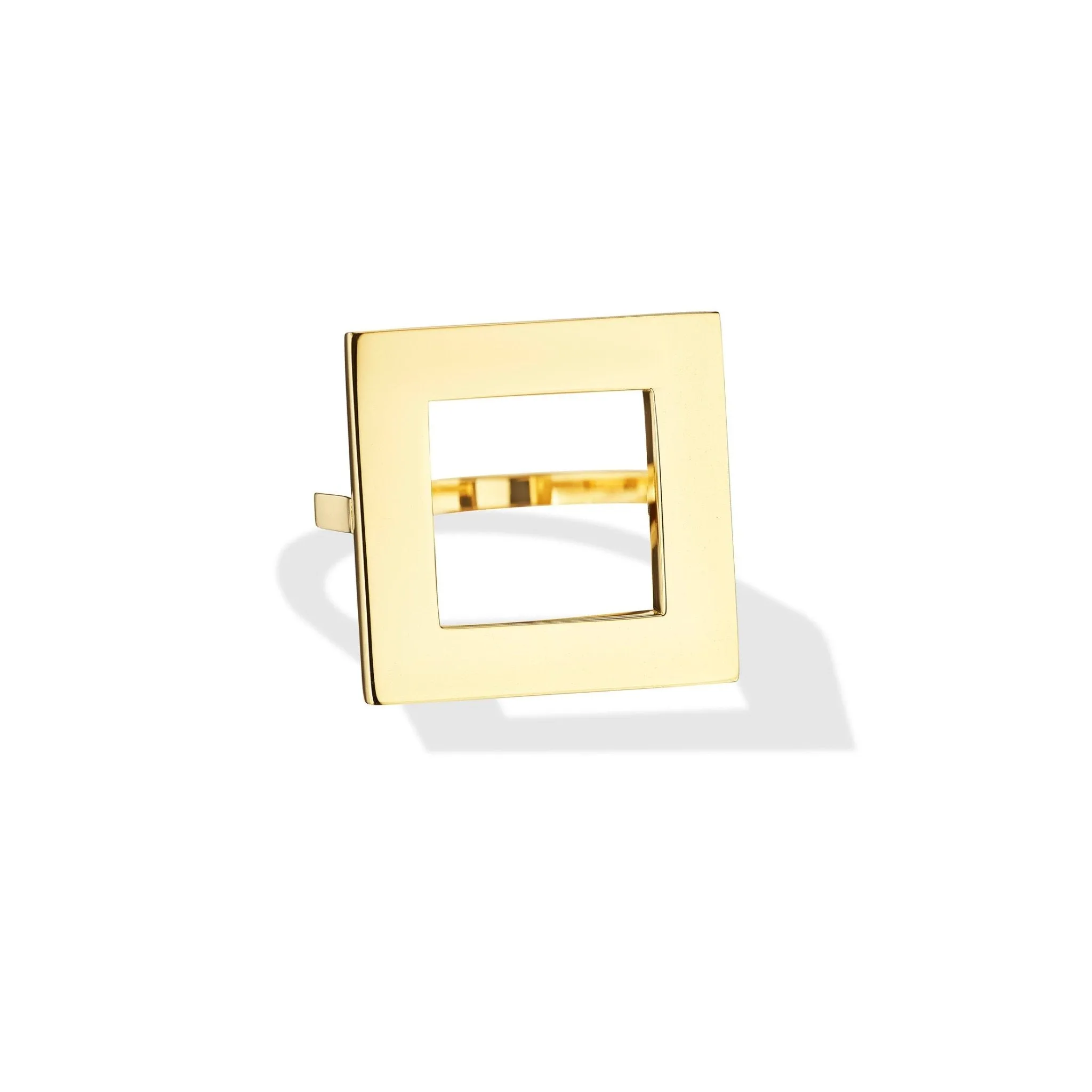 Yellow Gold Foundation Statement Ring