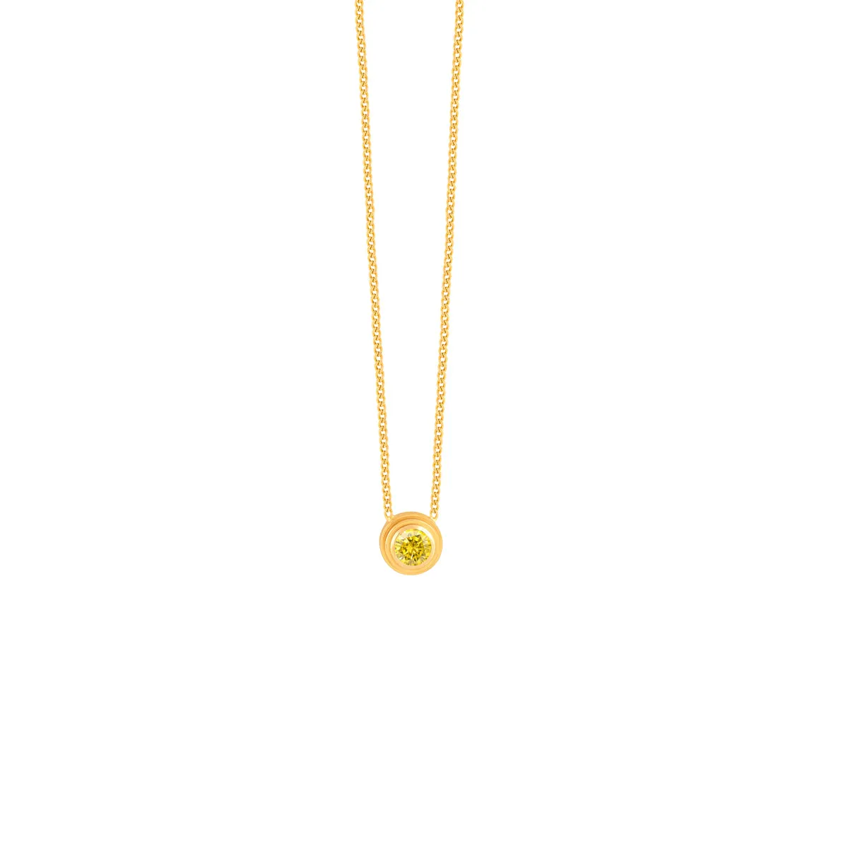 Yellow Maya Catherine Necklace